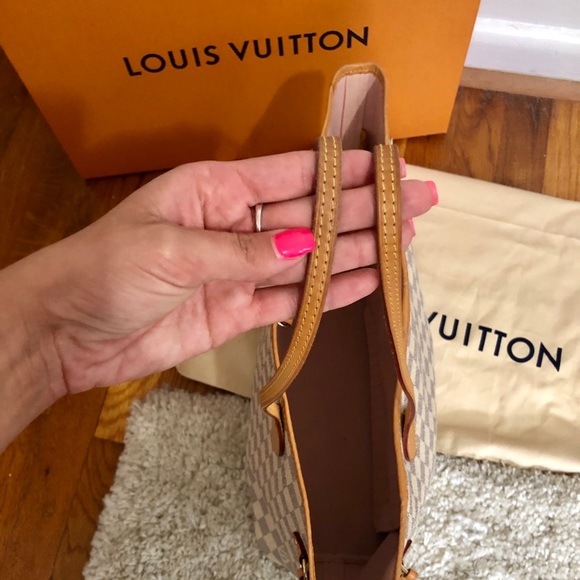 SOLD!!! Auth Louis Vuitton Neverfull Damier Azur - Picture 3 of 8